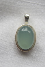 Pendant Silver with calceadone