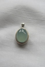 Pendant Zilver met calceadon