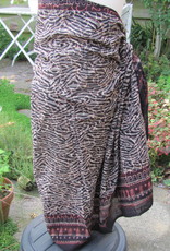 Shawl, Sarong, Pareo, skirt,   100% Handprinted Cotton