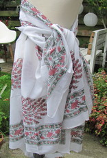 Shawl, Sarong, Pareo, skirt,   100% Handprinted Cotton