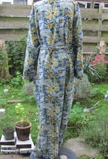 Kimono, dressing gown hand printed with vegetable dyes. 100% cotton