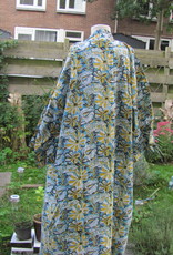 Kimono, dressing gown hand printed with vegetable dyes. 100% cotton