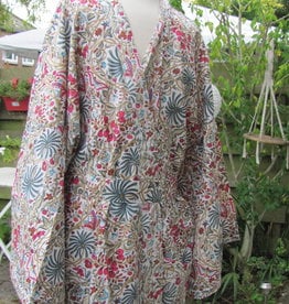 Kimono, ochtendjas, bohemian lounge kleding,