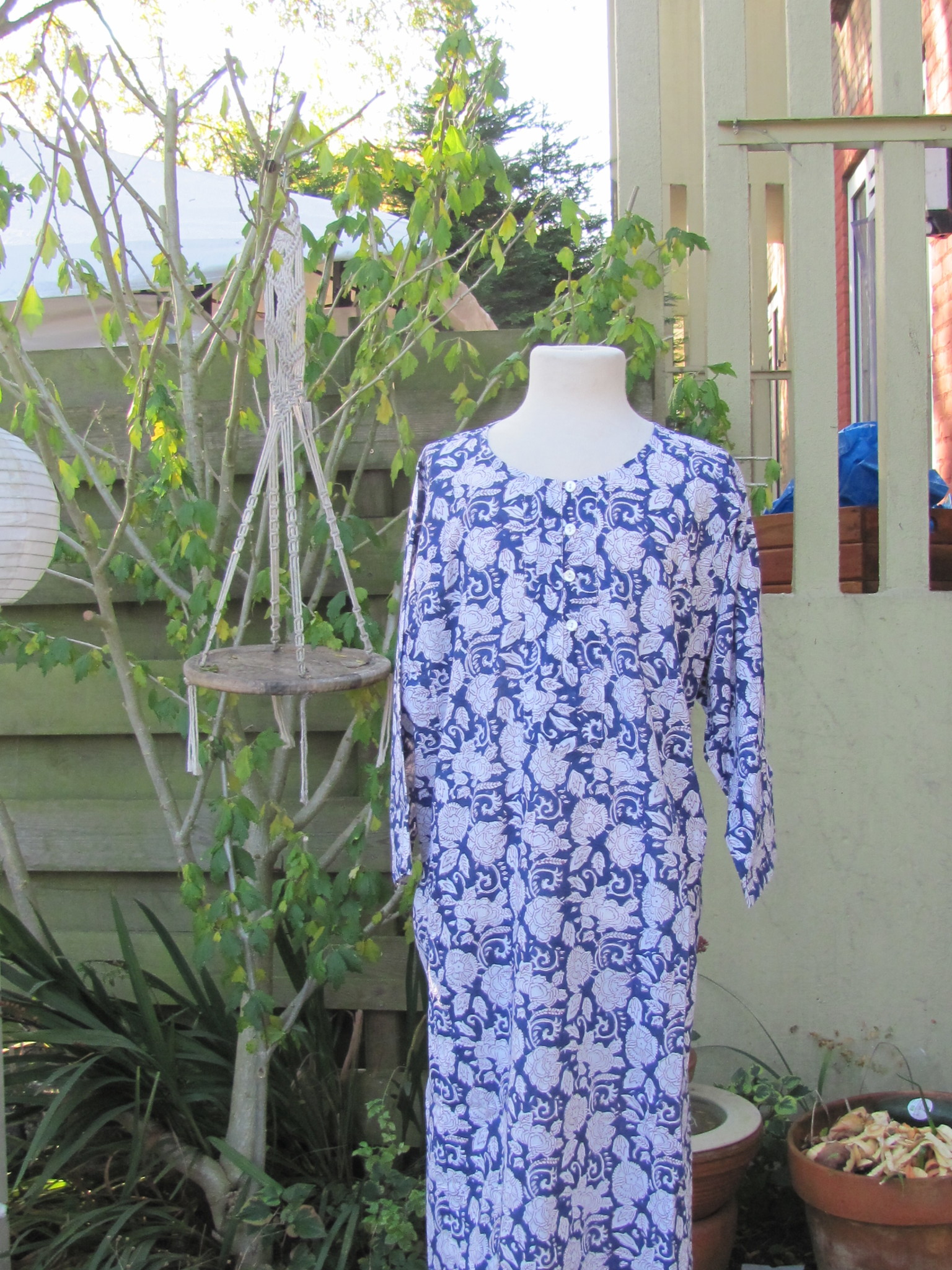 Kurta Tunic,  Yoga  Slaap,  Home wear, lounging clothes.