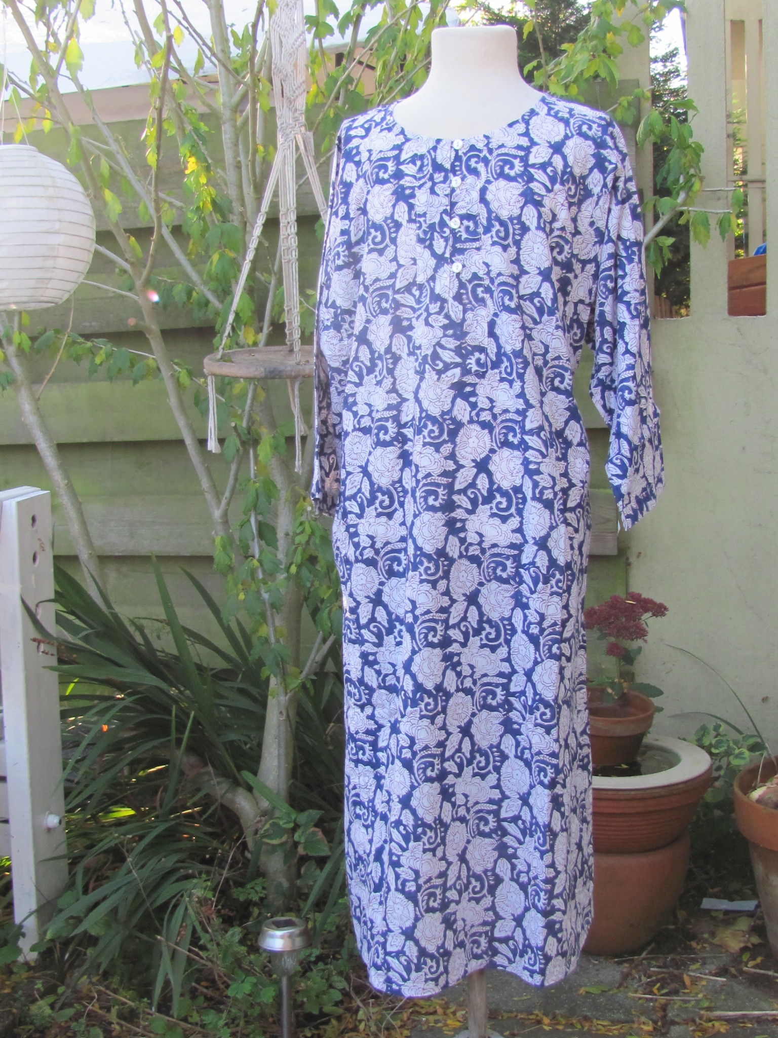 Kurta Tunic,  Yoga  Slaap,  Home wear, lounging clothes.