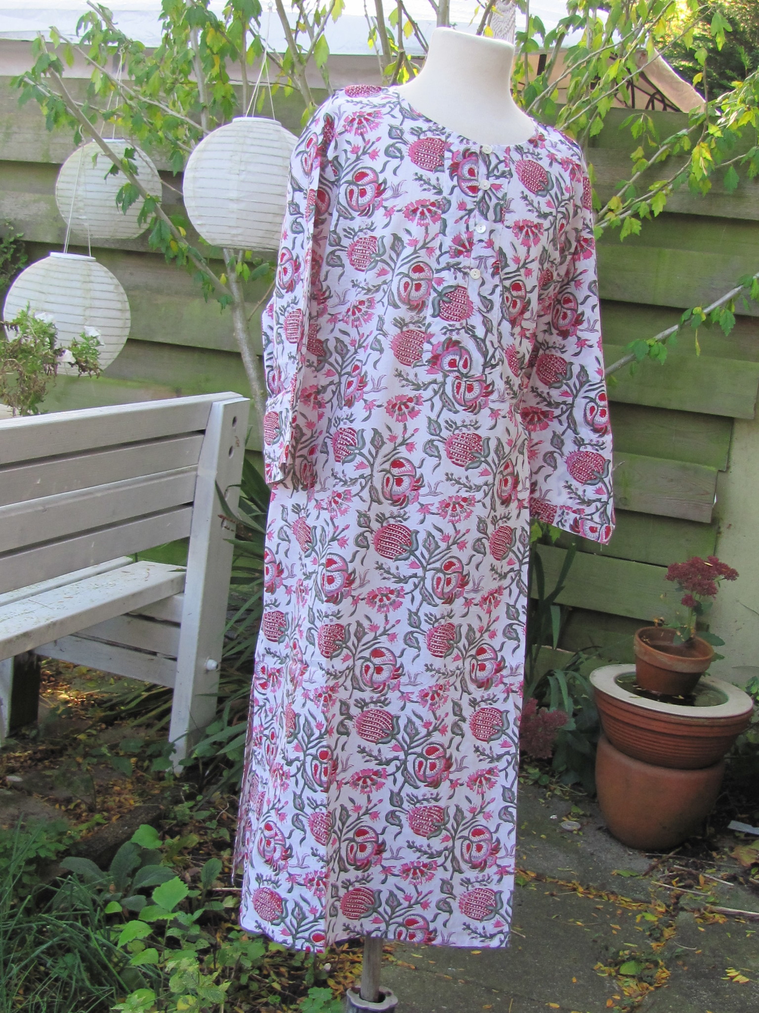 Kurta Tuniek , Jurk, Yoga, Nachtpon , Huis  kleding, lounge kleding