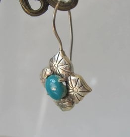 Earring silver turquoise