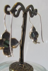 Earring silver turquoise