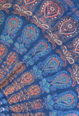 Bedsheet mandala  bohemian  on the bed, grand foulard , tabel cloth, grand foulard,