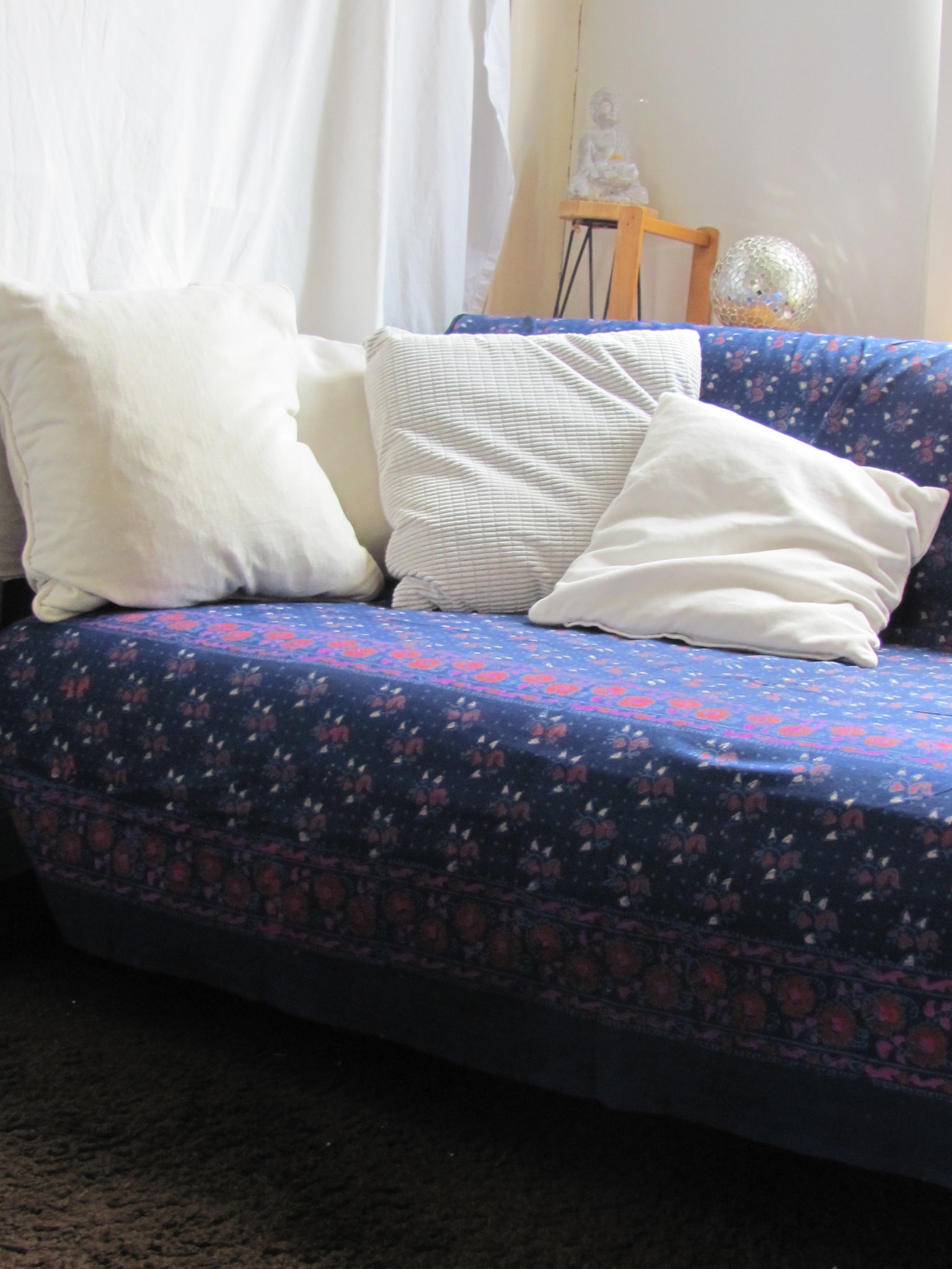 Bedsheet Bohemian,  Indian bedspread, Grand Foulard , Tabel Cloth,