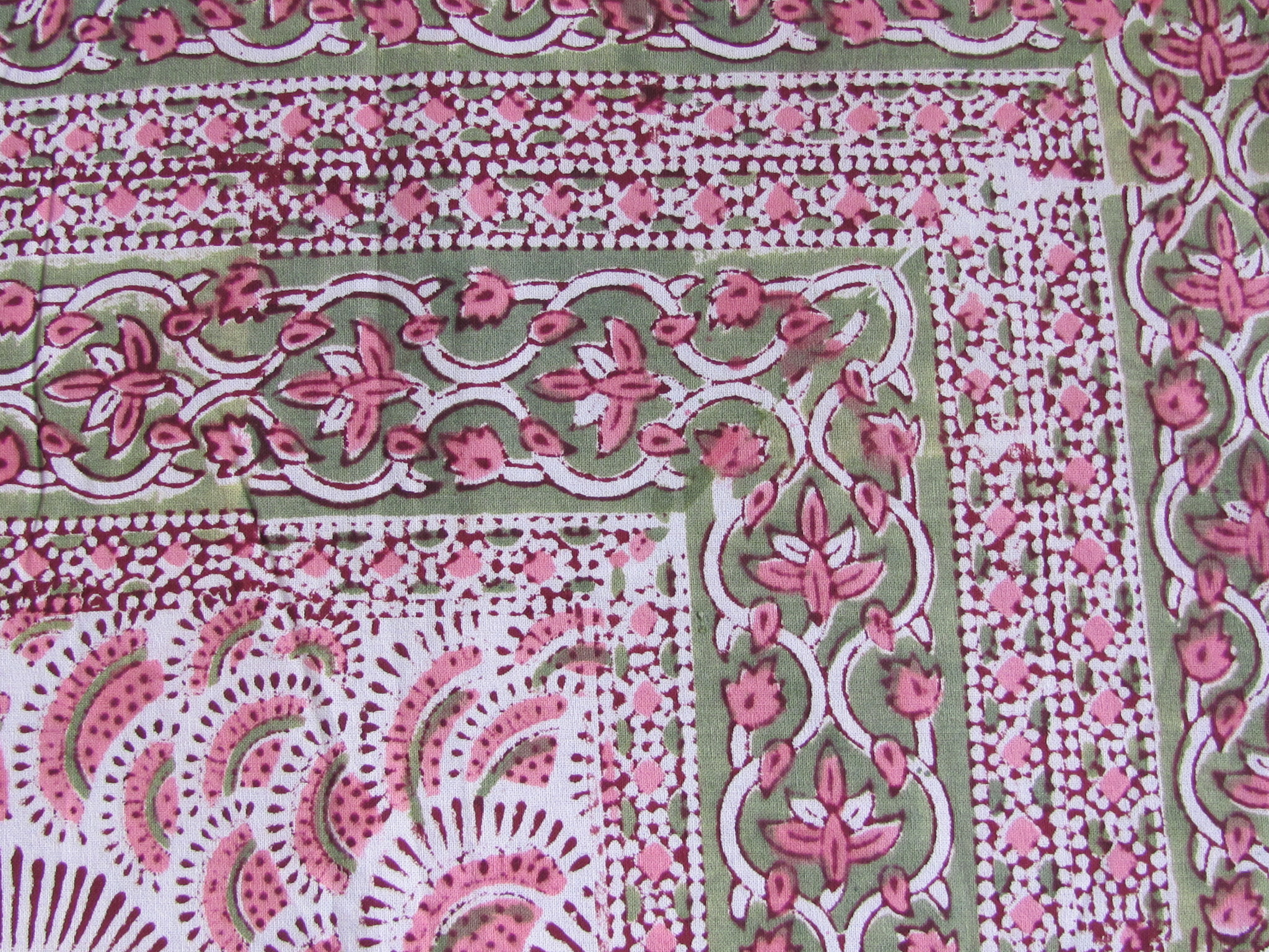 Indian bedspread, Bedsheet Bohemian,  Grand Foulard , TabelCloth,