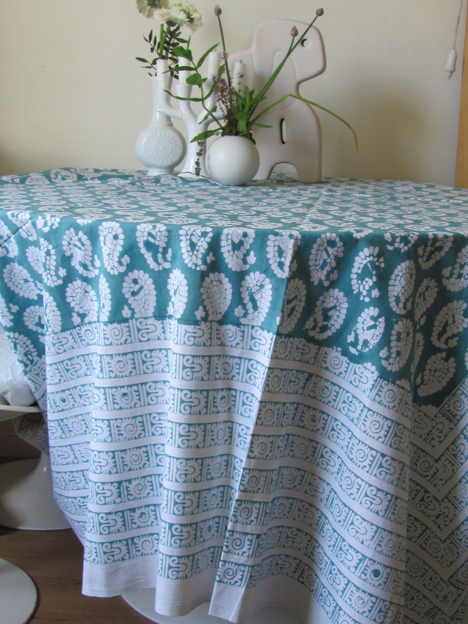 Bedsheet bohemian ,  grand foulard  tabelcloth