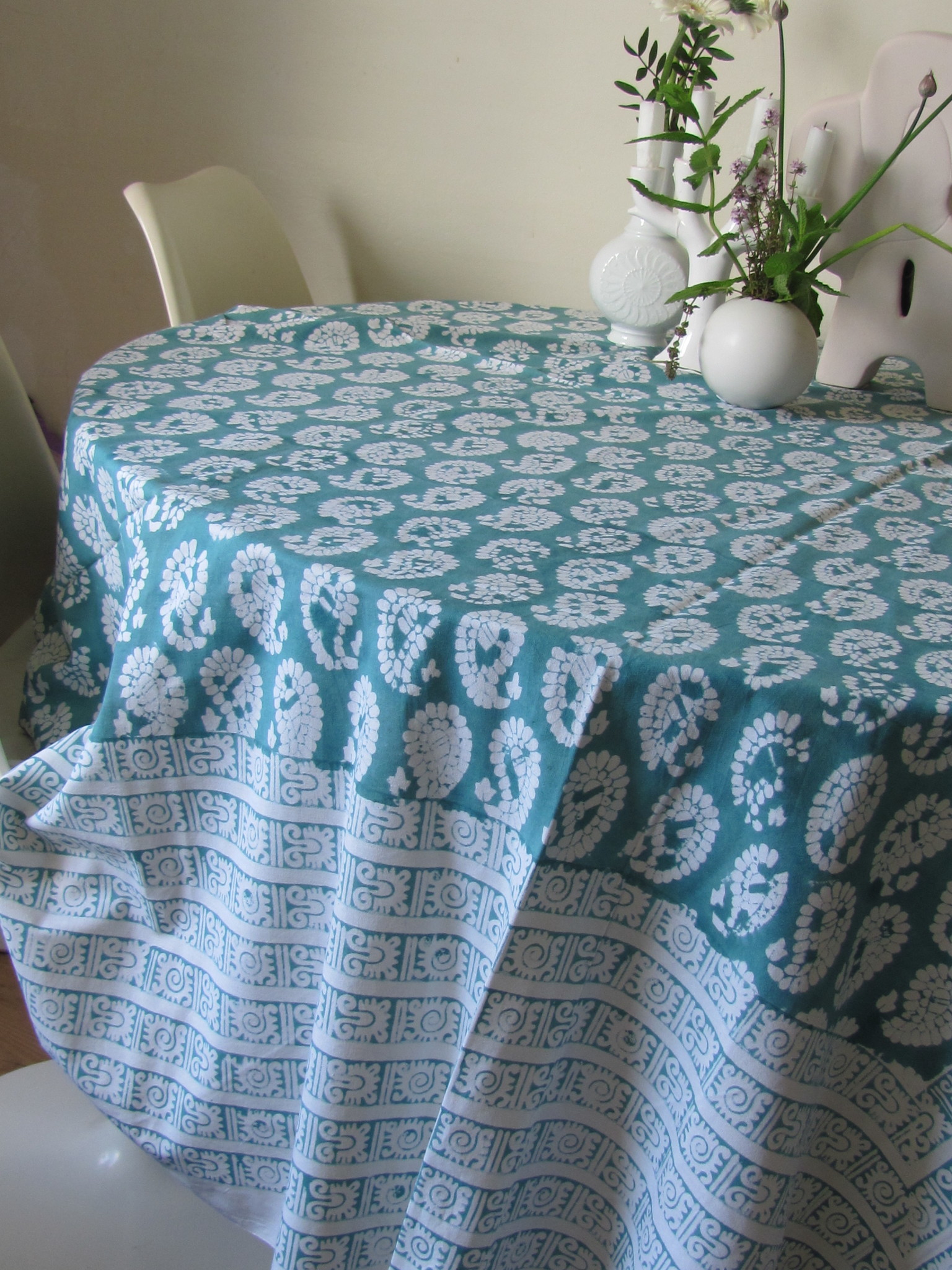 Bedsheet bohemian ,  grand foulard  tabelcloth