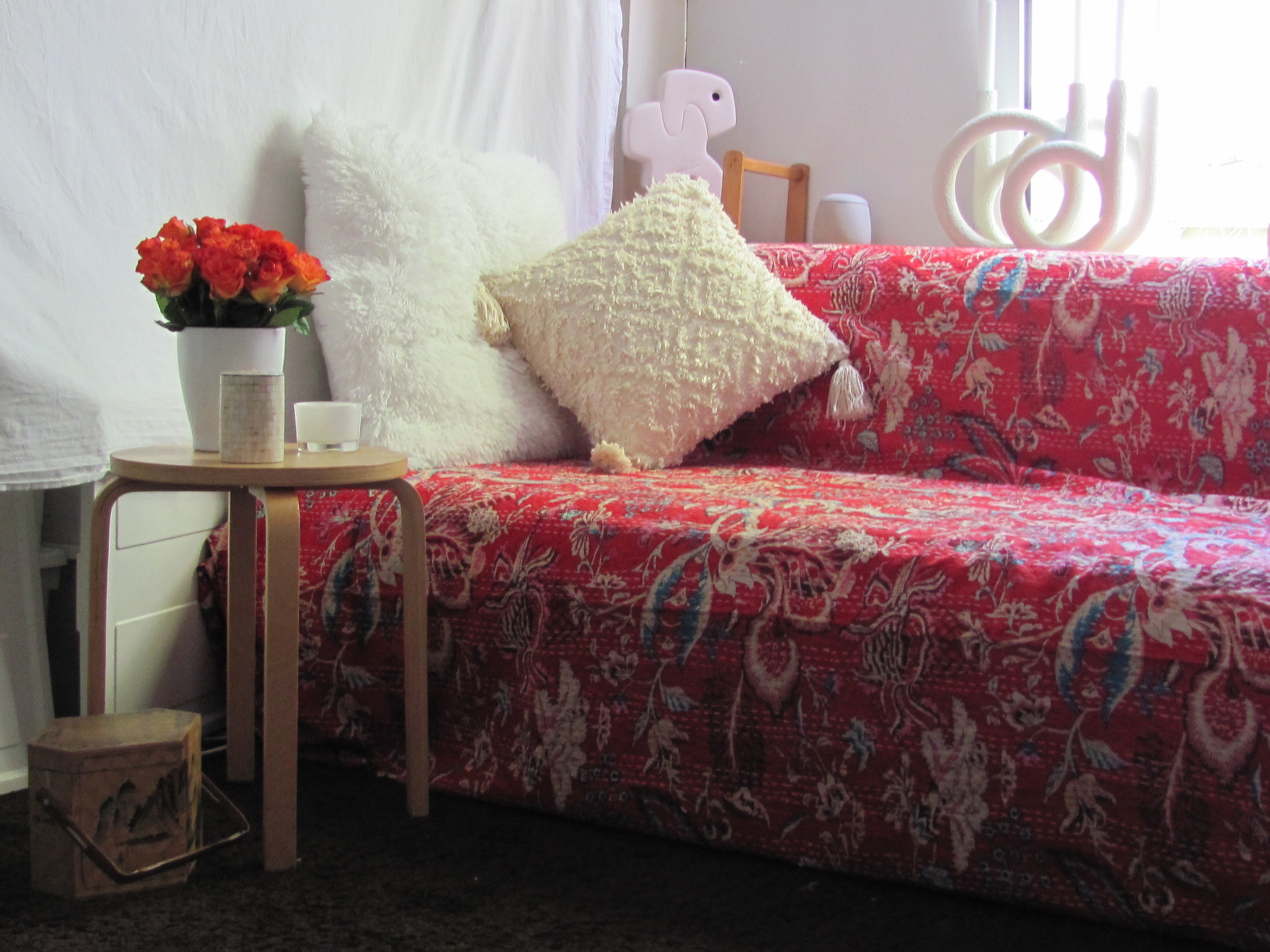 Beddensprei double gudri,  bohemian Indiase quilting hippie  slaapkamer sprei