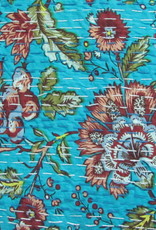 Beddensprei ,  bohemian Indiase gudri, kantha handwerk