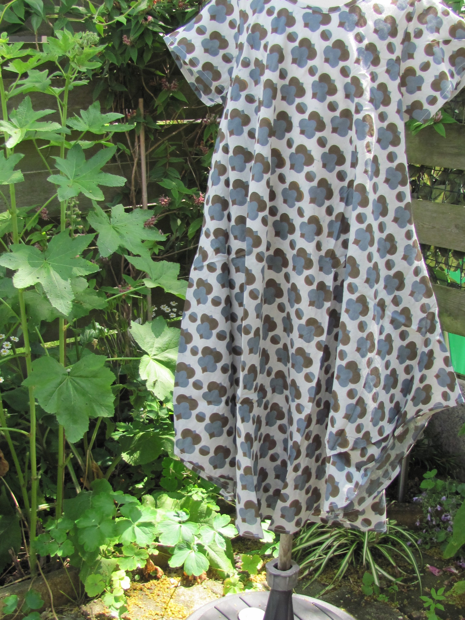 Tunic, Hand printed, Slow fashion