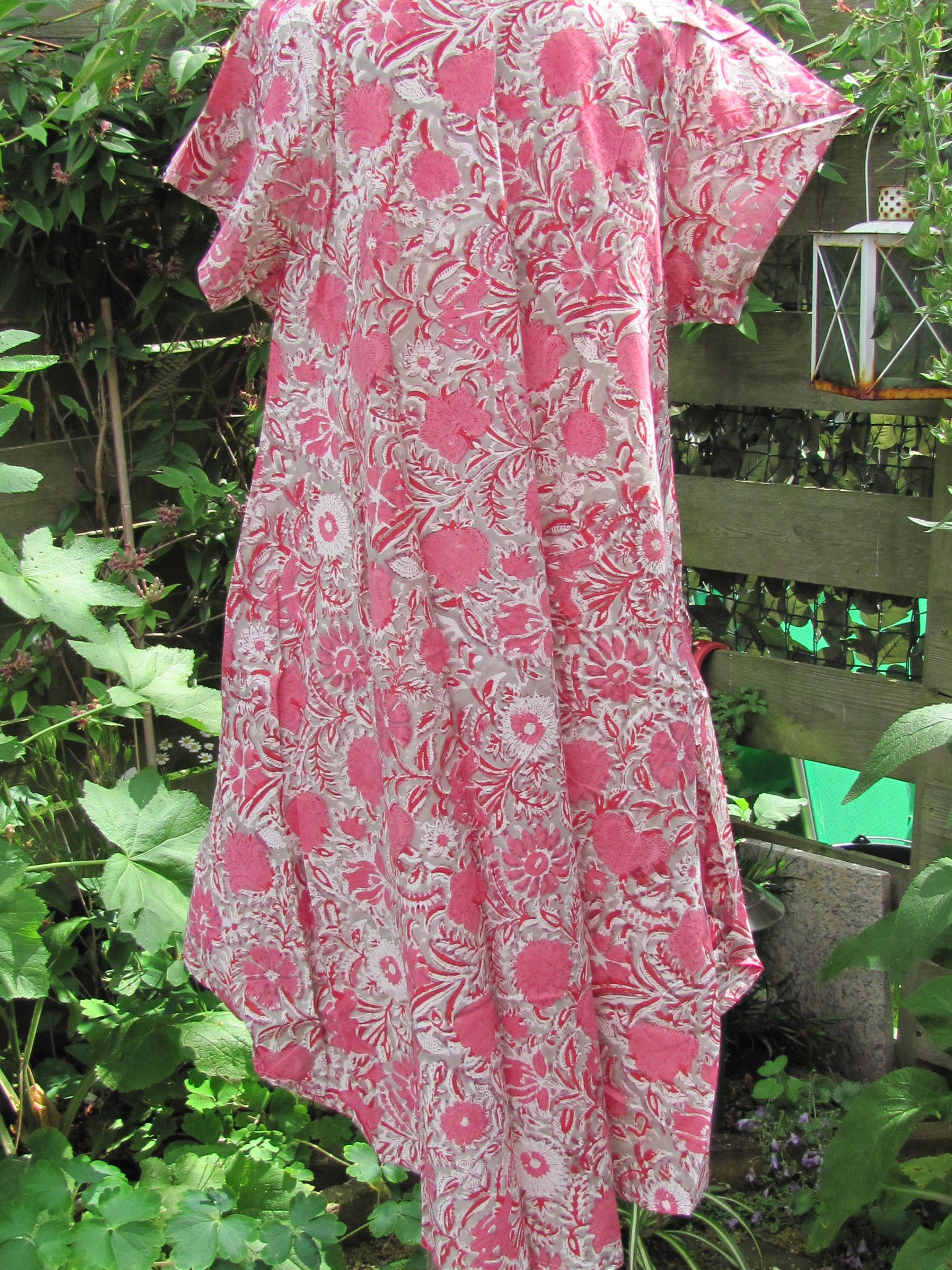 Tunic, Hand printed, Slow fashion