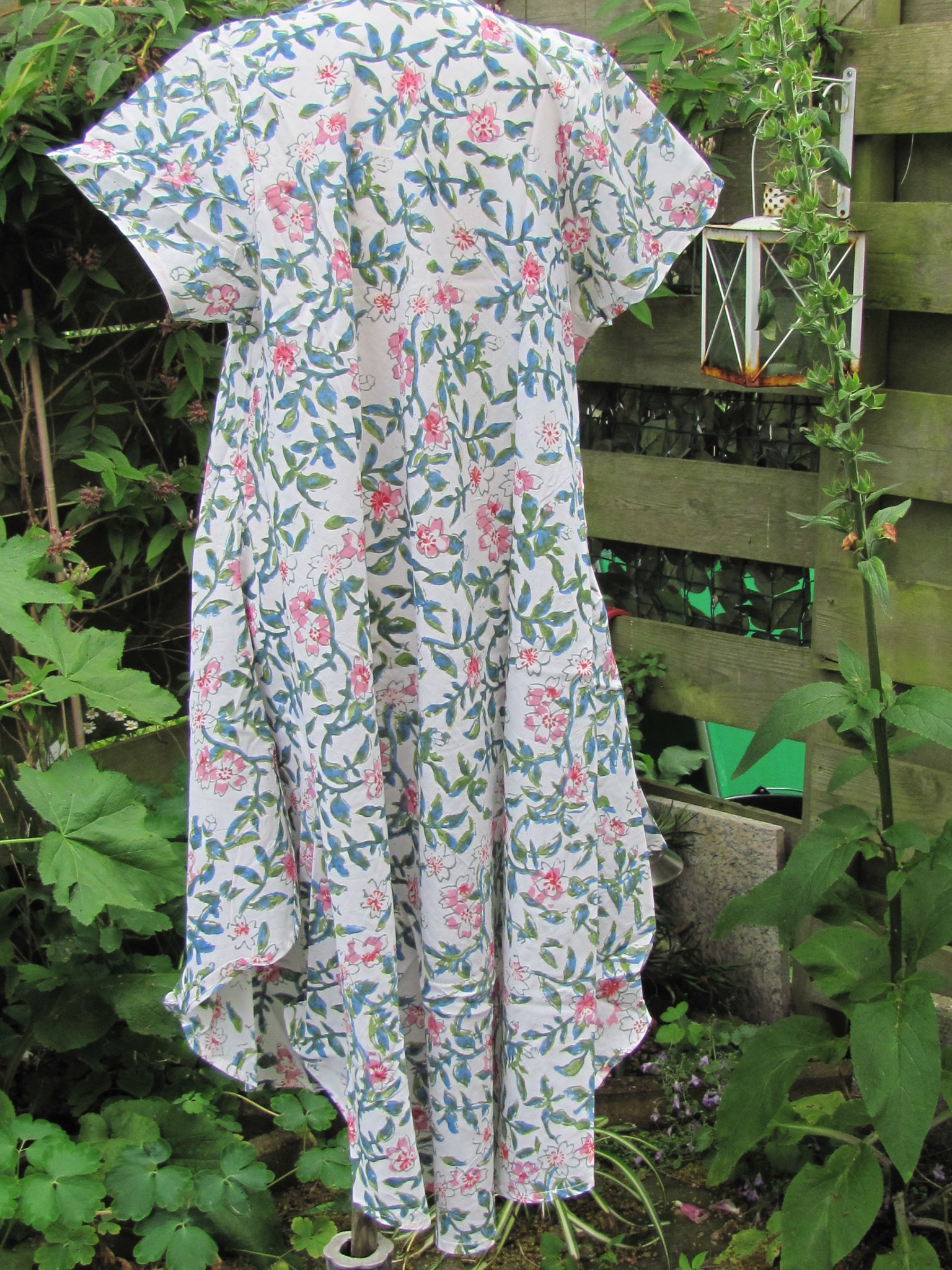 Tunic, Hand printed, Slow fashion