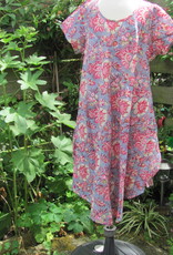 Tunic, Hand printed, Slow fashion