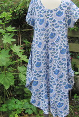 Tunic, Hand printed, Slow fashion