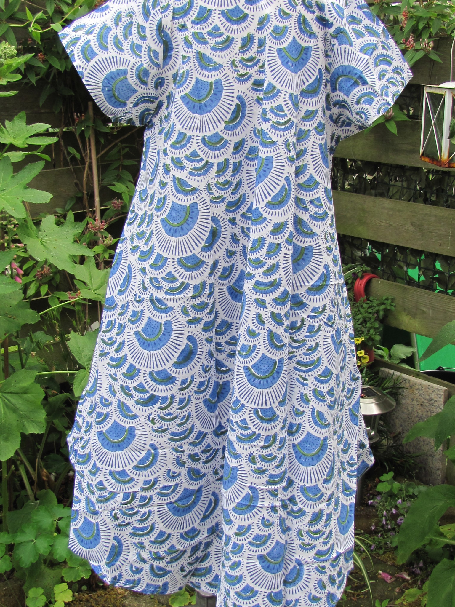 Tunic, Hand printed, Slow fashion