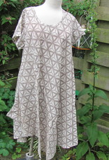 Tunic, Hand printed, Slow fashion