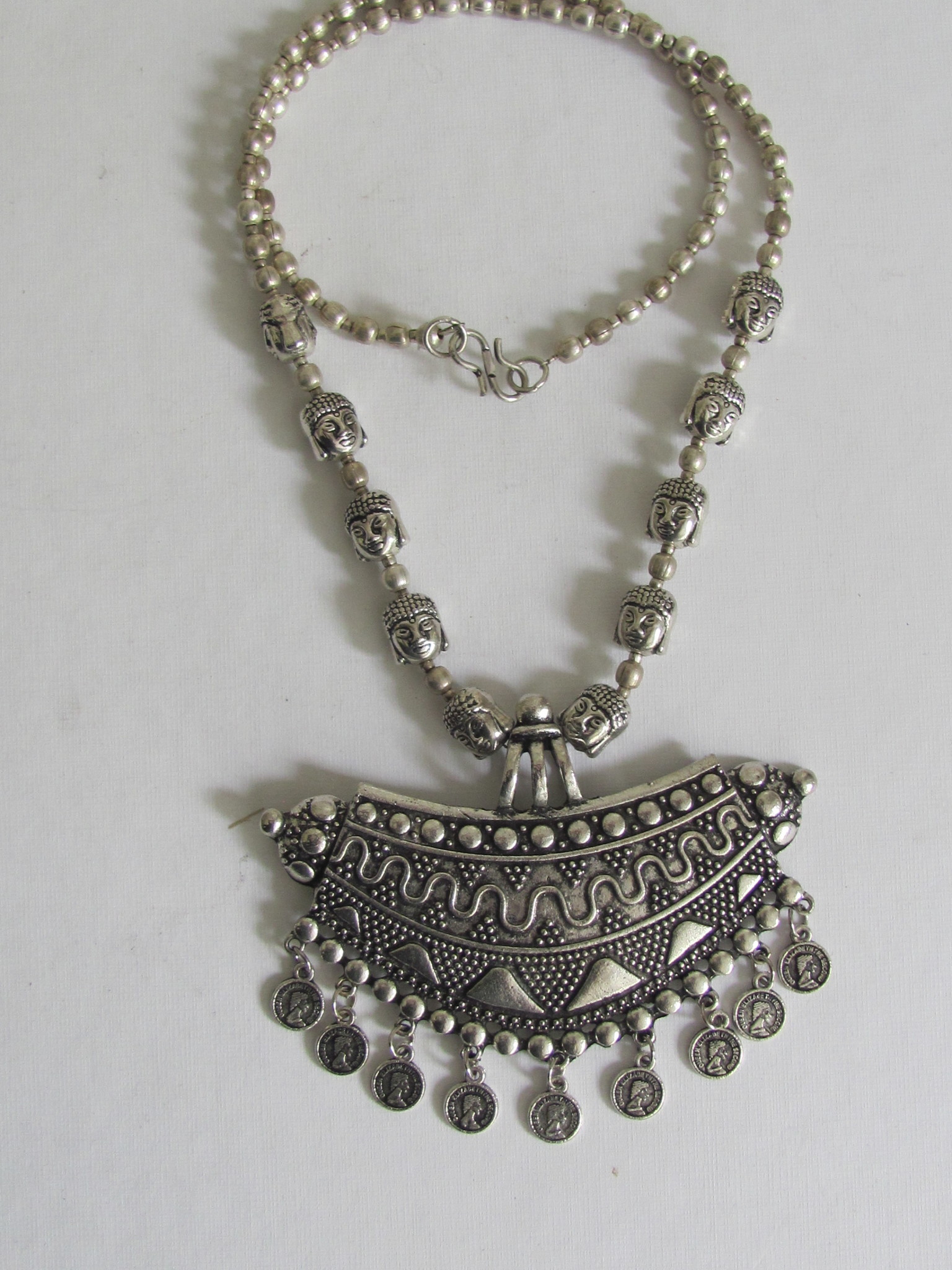 Necklace bohemian Yemen meets India style