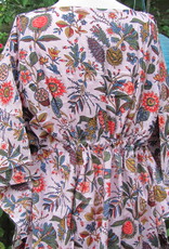 Kaftan short model hand printed