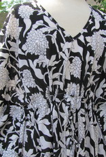 Kaftan long hand printed