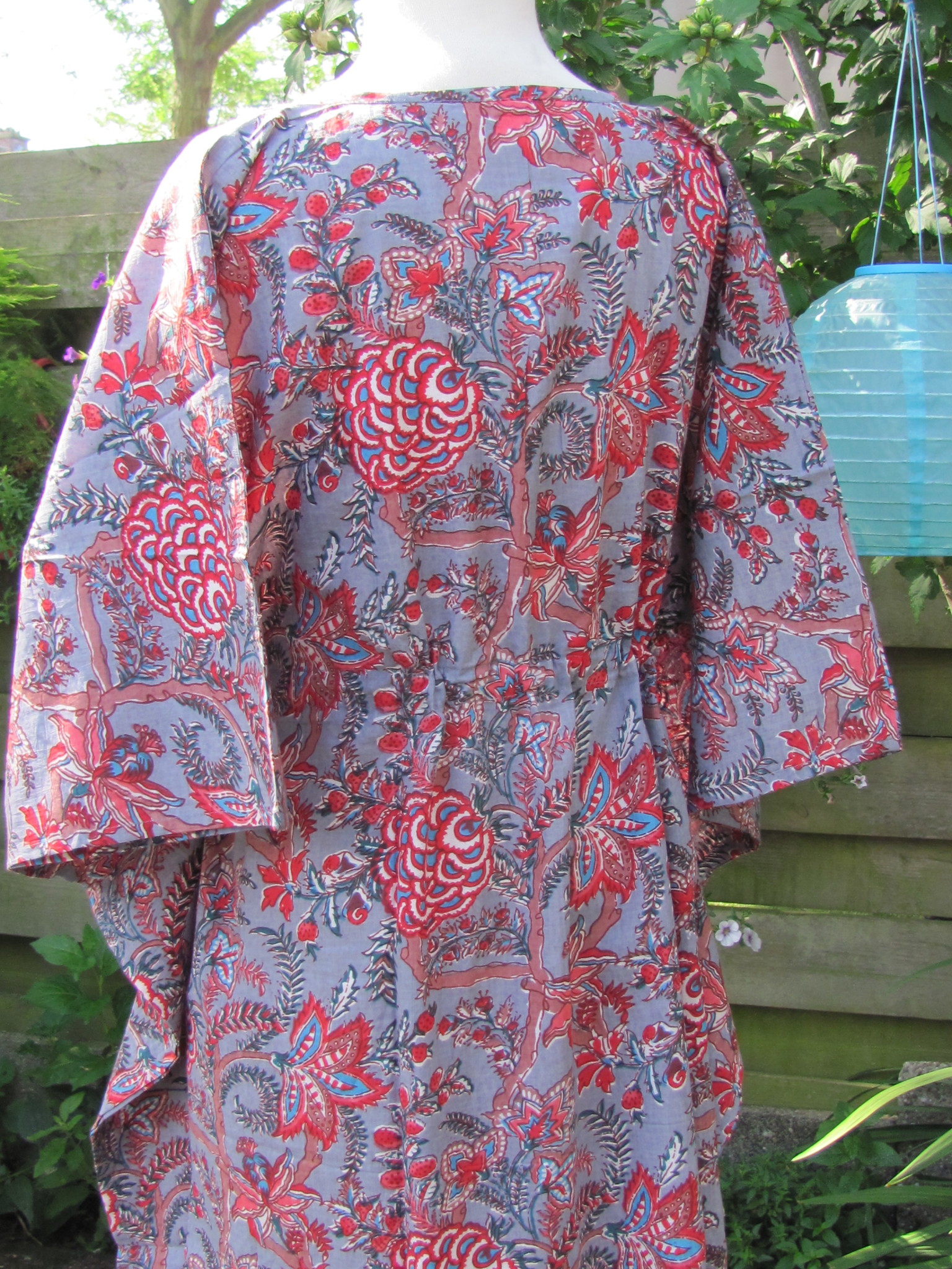 Kaftan long hand printed