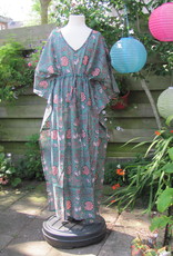 Kaftan long hand printed