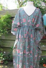 Kaftan long hand printed