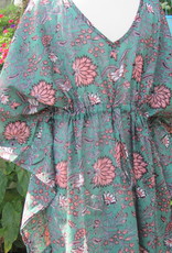 Kaftan long hand printed