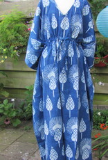 Kaftan long hand printed  lounge clothing