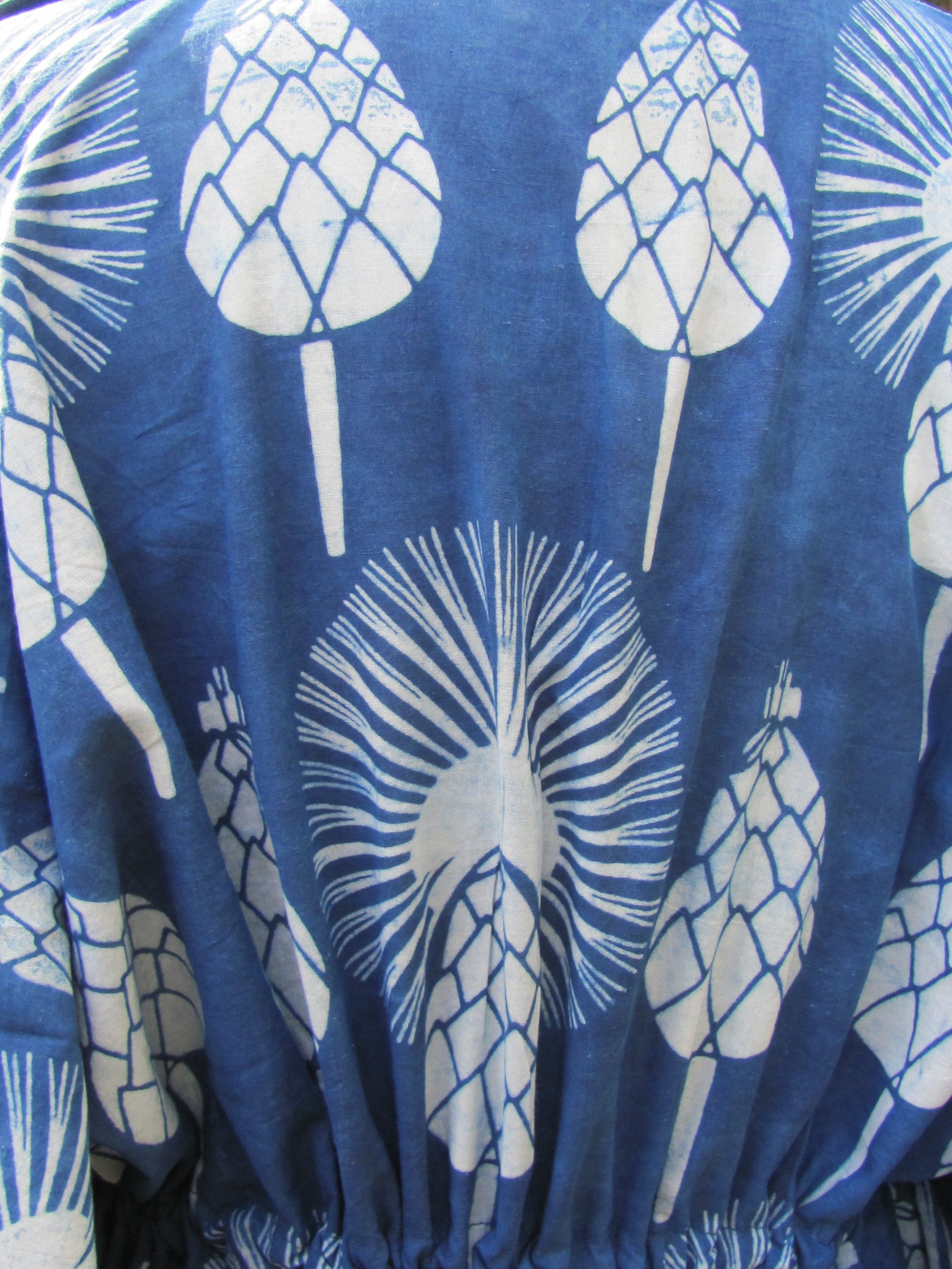 Kaftan long hand printed  lounge clothing