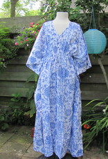 Kaftan long hand printed  lounge clothing