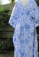 Kaftan long hand printed  lounge clothing