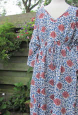 Kaftan long hand printed  lounge clothing