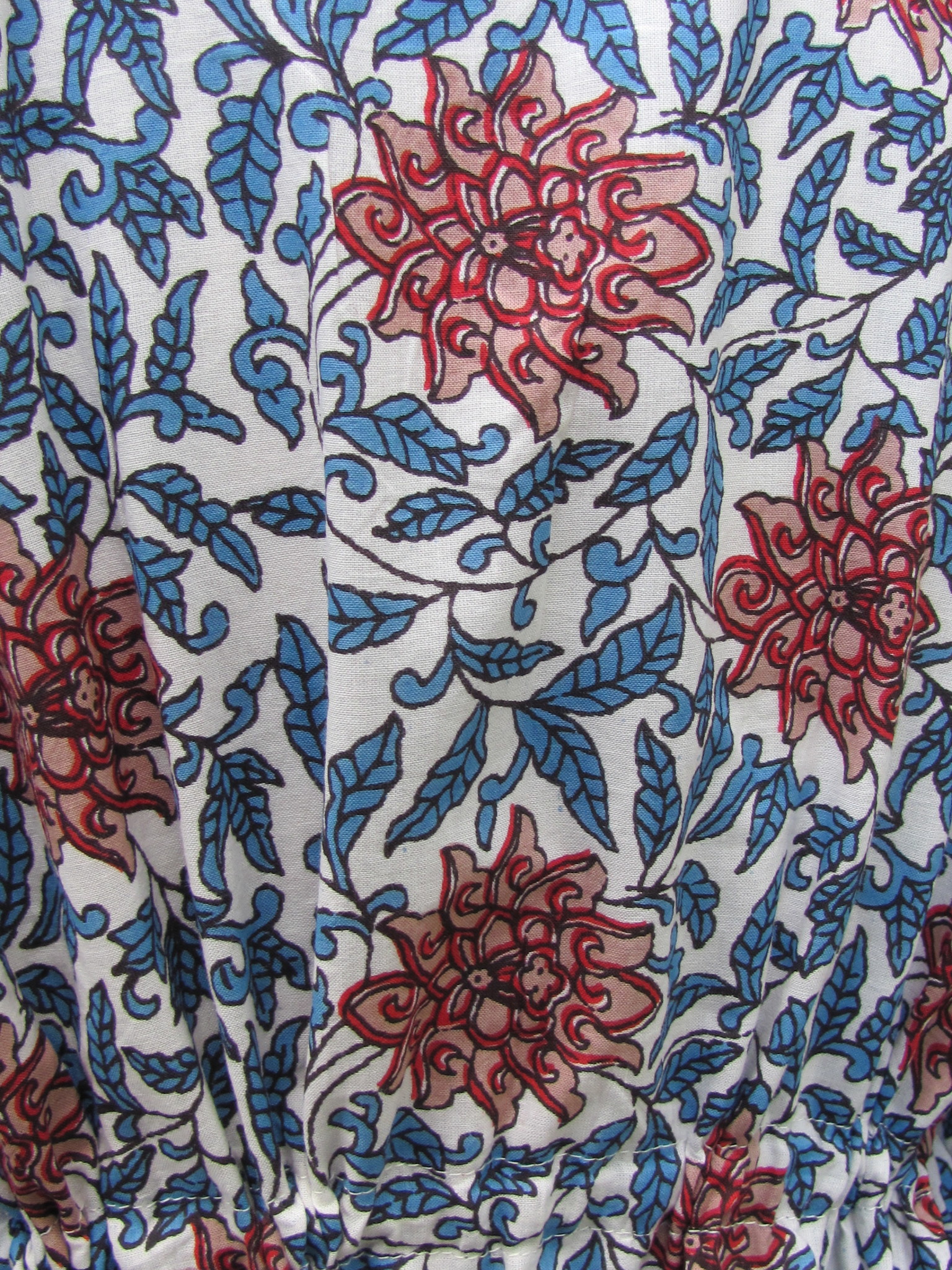 Kaftan long hand printed  lounge clothing