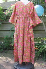 Kaftan long hand printed  lounge clothing