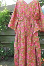 Kaftan long hand printed  lounge clothing