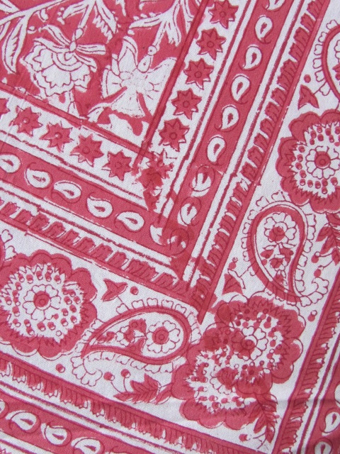 Bedsheet, colourful bohemian tabelcloth, grand foulard. joyful bedroom