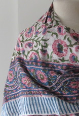 Shawl, Sarong, Pareo, Skirt,  Dupatta,  100% Handprinted Cotton