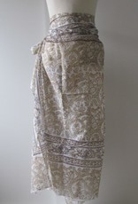 Summer Wrap,  Shawl, Sarong,  Dupatta, Skirt, 100% Handprinted Cotton