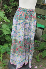 Skirt long bohemian  blockprinted, Ibiza summer skirt