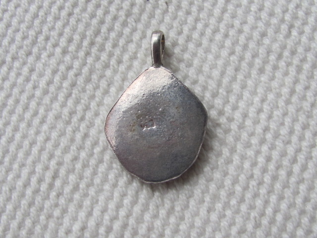 Shiva pendant silver