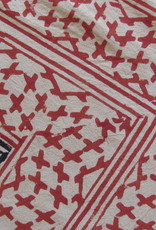 Bedsheet bohemian  on the bed, grand foulard , tabel cloth, grand foulard,