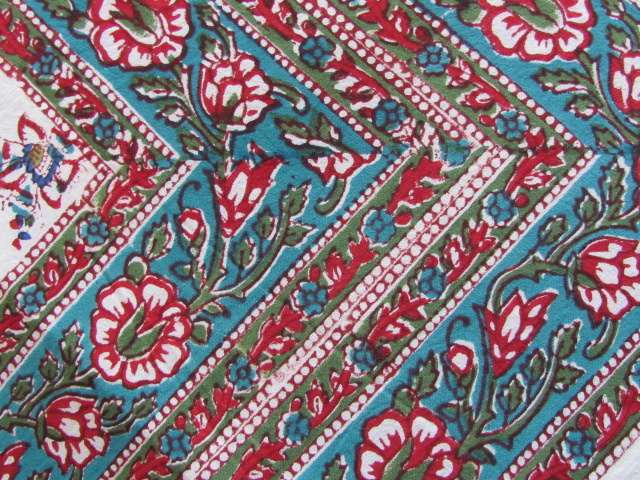 Bedsheet bohemian bedspread, grand foulard , tablecloth, grand foulard,