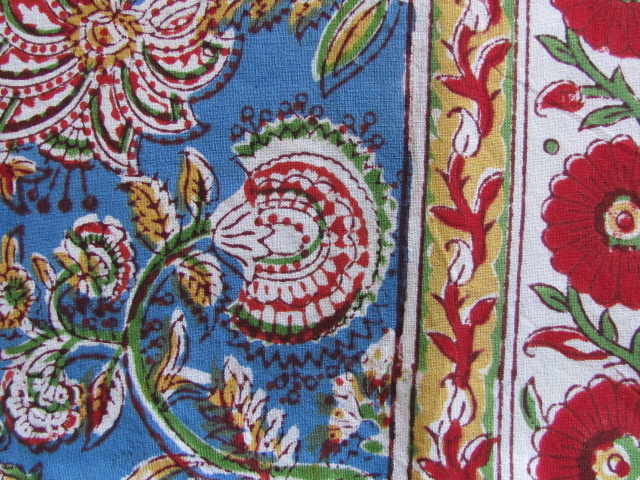 Bedsheet bohemian bedspread, grand foulard , tablecloth, grand foulard,