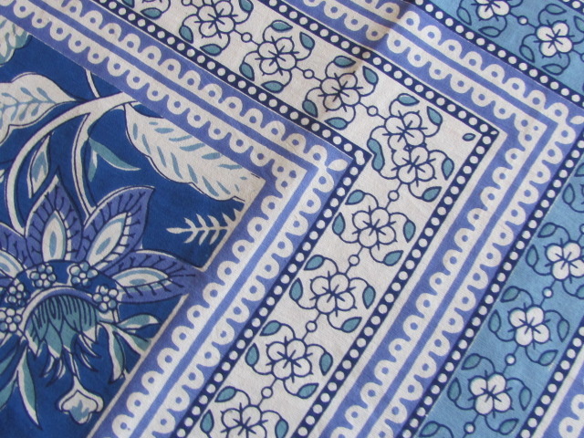 Bedsheet, bohemian bedspread, grand foulard , tablecloth, grand foulard,